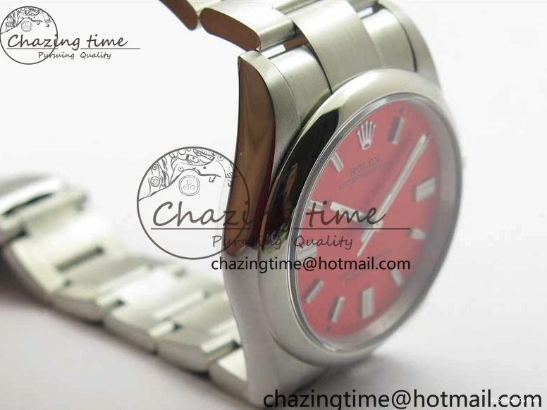 0510 Seasonal Oyster Perpetual 36mm 126000 BP Best Edition Red Dial on SS Bracelet 2652